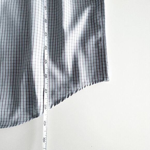 Eddie Bauer Mens Wrinkle Resistant Shirt Long Sleeve Button Down Plaid Large - Picture 7 of 7